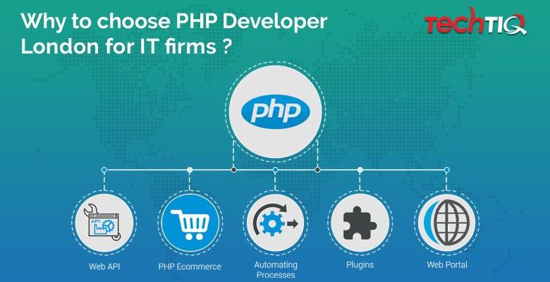 PHP webDeveloper London